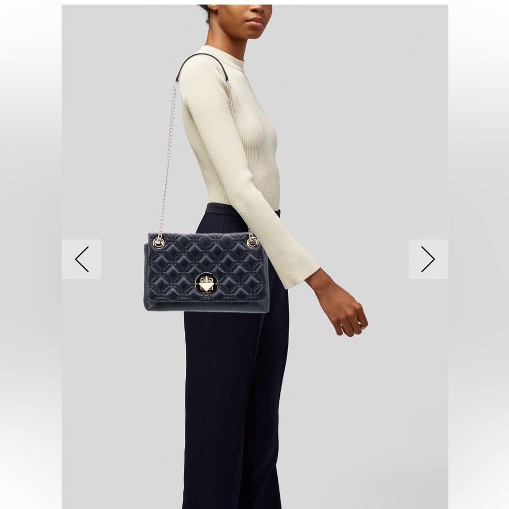 Kate Spade Astor Court Cynthia Shoulder
Bag. Black Leather. EUC